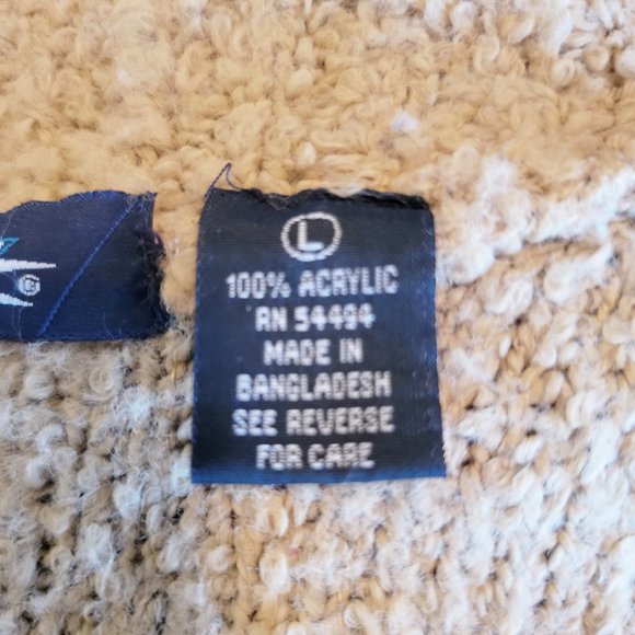 Women's Sweater Tan Cardigan Coat - Picture 5 of 6